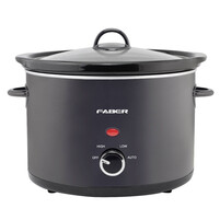 FABER 5L/320W SLOW COOKER - BLACK | FSC 500BK